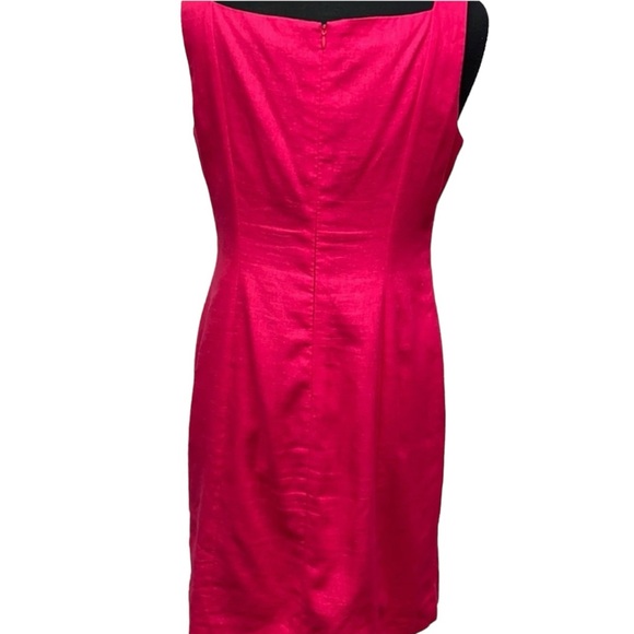 Linen Fishtail Design New Directions Dress - Picture 5 of 7